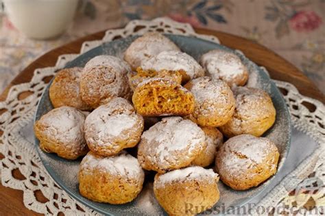 Рецепт: Морковное печенье с изюмом на RussianFood.com