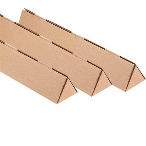 customize pcs high quality triangular corrugated packing box