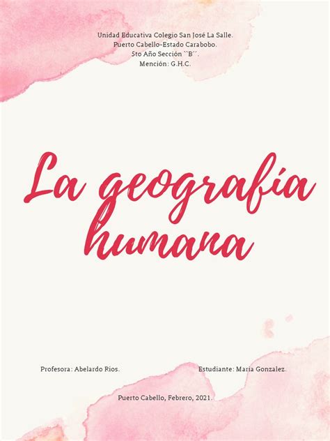 Geografia Humana | PDF | Geografía | Science