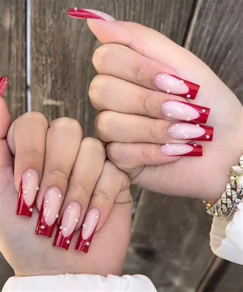 Top 30 Red Long Square Nail Designs – Bold and Beautiful Looks