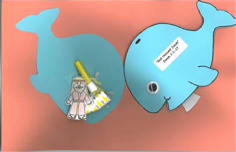 Jonah And The Whale Craft Printable