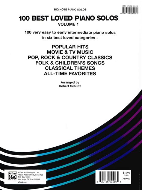 Top Movie Hits Easy Piano Solos 1