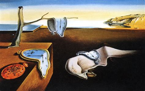 Salvador Dali Print The Persistence of Memory Picture