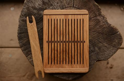rigid heddle oaken rigid heddle  holes hardwood hedle viking
