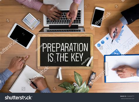 Be Prepared Preparation Key Plan Prepare Stock Photo (Edit Now) 516454777
