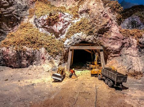 California Gold Rush Diorama