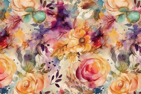 premium vector flower rose pattern