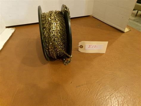 Lot - PLUMBERS CHAIN, BRASS