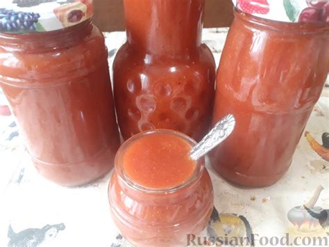 Кетчуп, рецепты на RussianFood.com: 66 рецептов кетчупа