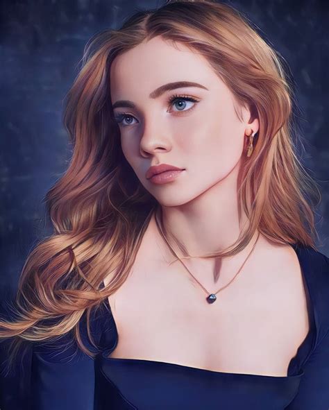 Freya Allan - Gorgeous by Celebcartoonizer on DeviantArt