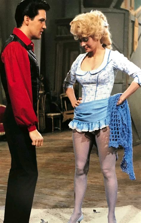 Donna Douglas and Elvis Presley in "Frankie and Johnny", 1966. | Donna