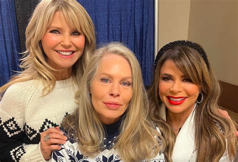 Christie Brinkley, Paula Abdul and Beverly D'Angelo look festive in new ...