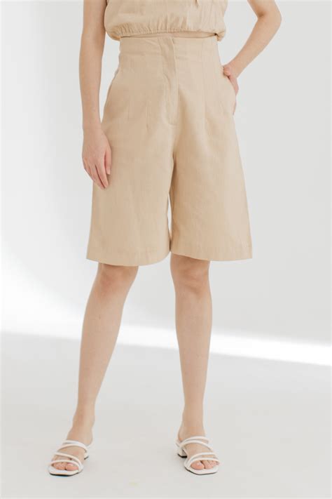 Kivee. Karlita Longline Pants Nude