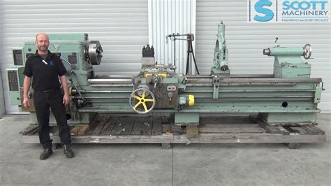 Stankoimport (Russia) IM63 Centre Lathe 880mm Swing, QCT - YouTube