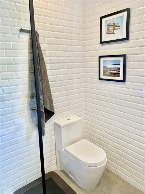 Neri White bathroom ADEX USA tile | Adex USA