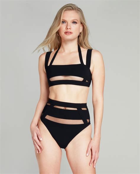 Черные плавки купальника Fynlee Agent Provocateur – купить за 19 900 р.