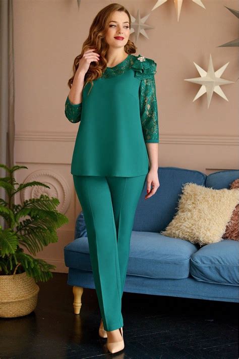Костюм брючный ЮРС 17-756-3 Classy Work Outfits, Classy Dress, Chic ...