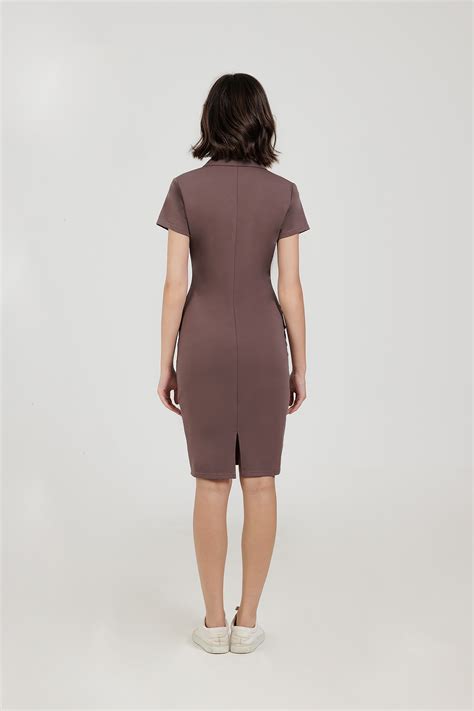 Fayth • Aelic Collared Bodycon Dress