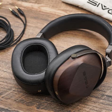 SIVGA Oriole Classic Fashionable Closed Back Rosewood HiFi Headphone ...