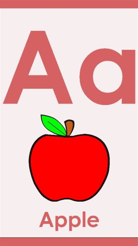 Alphabet - Big and small letter A.