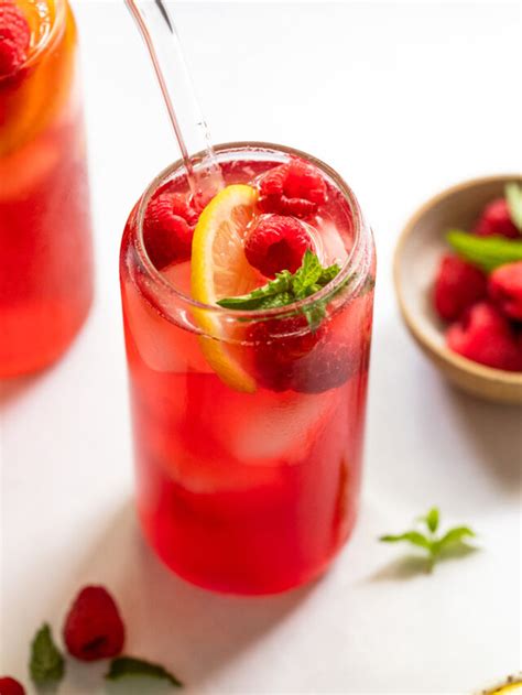 raspberry iced tea fork   kitchen