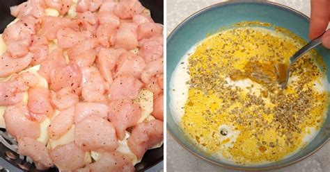 Куриное филе с картошкой в сливках - Со Вкусом
