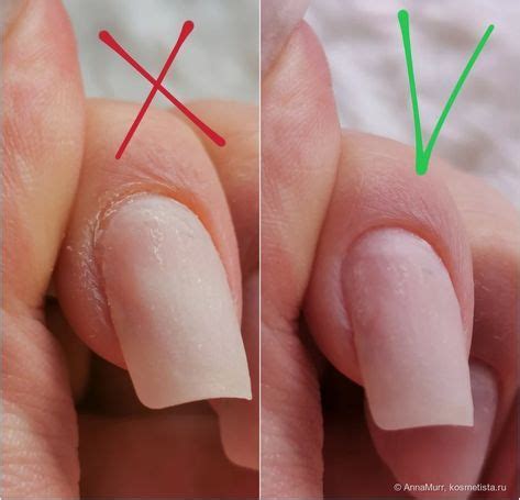 МК как нанести гель-лак под кутикулу | Косметиста | Nail repair, Gel ...