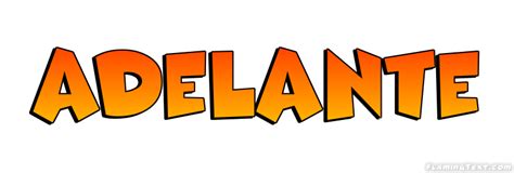 adelante Logo | Herramienta de diseño de logotipos gratuita de Flaming Text