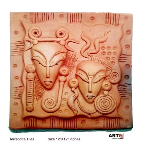 Artej Exterior Teracotta Wall Murals, For Decoration, Size: 12X12inch ...