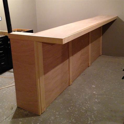 How to build a bar top counter - Builders Villa
