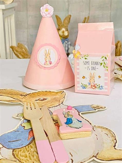 Peter Rabbit Themed Birthday Birthday Party Ideas | Photo 9 of 21 in ...