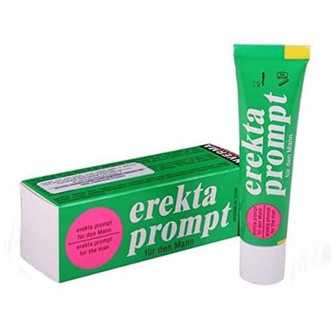 משחת להעצמת הזיקפה לגבר Erekta Prompt באישור משרד הבריאות