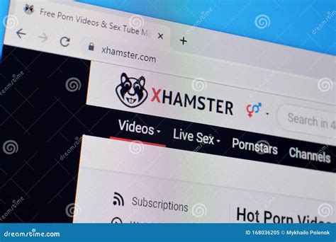 Homepage Del Sito Xhamster Sul Display Di PC, Url - Xhamster COM ...