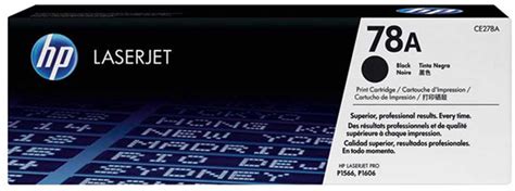 HP 78A schwarz (CE278A) ab 67,24 € | Preisvergleich bei idealo.de