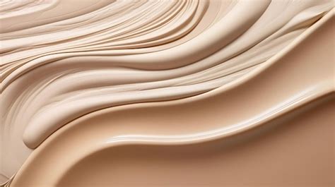 Creamy beige color background | Premium AI-generated image