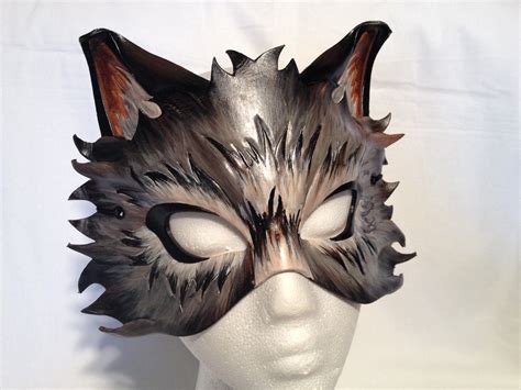 Custom Leather Wolf Mask by MirabellaTook on Etsy https://www.etsy.com ...