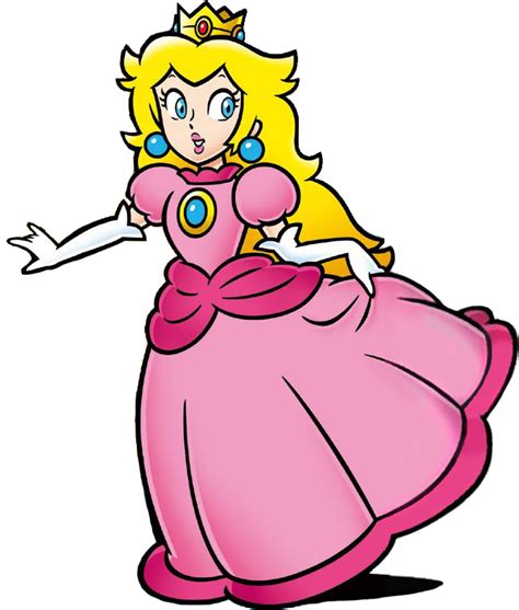 File:Peach 2d shaded2.png - Super Mario Wiki, the Mario encyclopedia