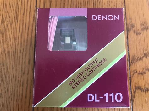 Denon DL110 HOMC, Boxed £150 | pink fish media