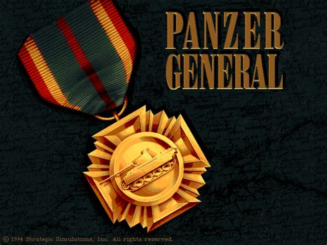 Panzer General | ClassicReload.com