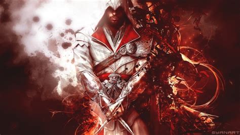 Assassin’s Creed Brotherhood – Ezio Auditore Wallpaper SyanArt Station