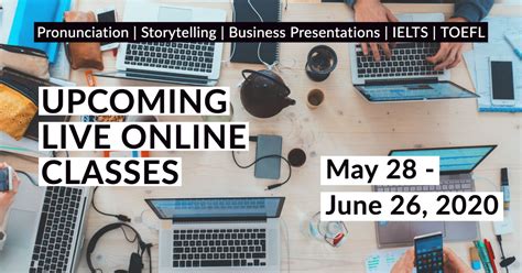 Live Online English Classes | Session 5, 2020 - MLC