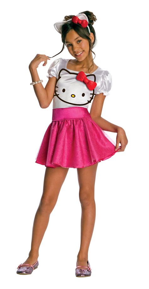 Hello Kitty Tutu Dress Child Costume | Girl costumes, Hello kitty dress ...