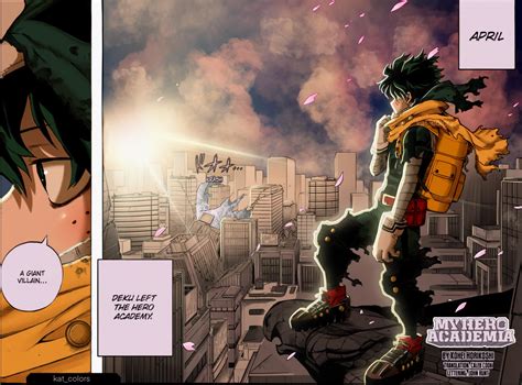 Colored Deku from chapter 306 | Scrolller
