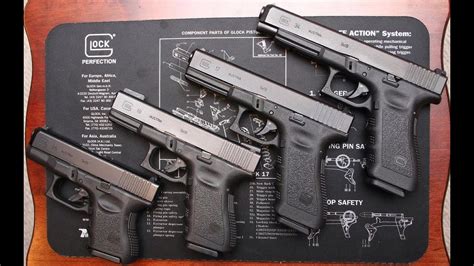 Огнестрельное оружие США - Пистолет Glock - YouTube