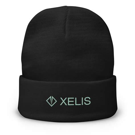 Xelis Full Logo Embroidered Beanie | Pool Party Nodes