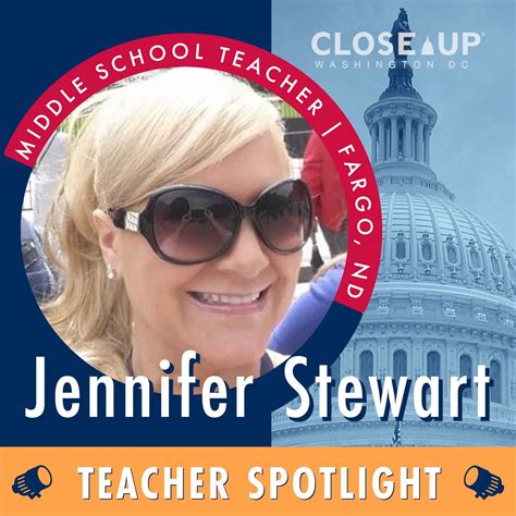 Join us in congratulating Jennifer Stewart on being Close Up's February