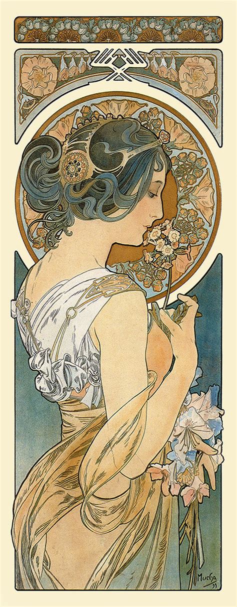 Art Nouveau Poster Alphonse Mucha Art Nouveau Print - Etsy