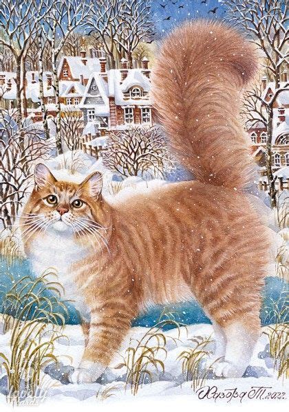 Художник Татьяна Хазова. | Mèo