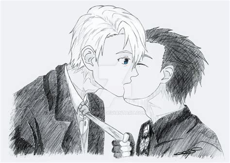 Yuri x Victor Kiss by Seirim on DeviantArt