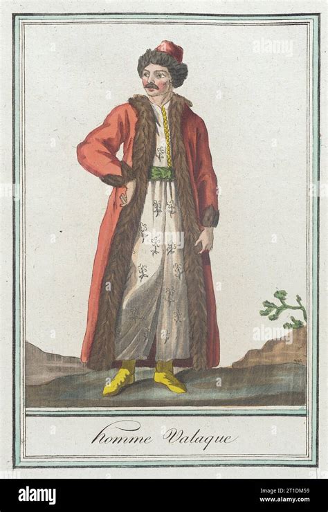 Costumes de Différents Pays, 'Homme Valaque', c1797 Stock Photo - Alamy